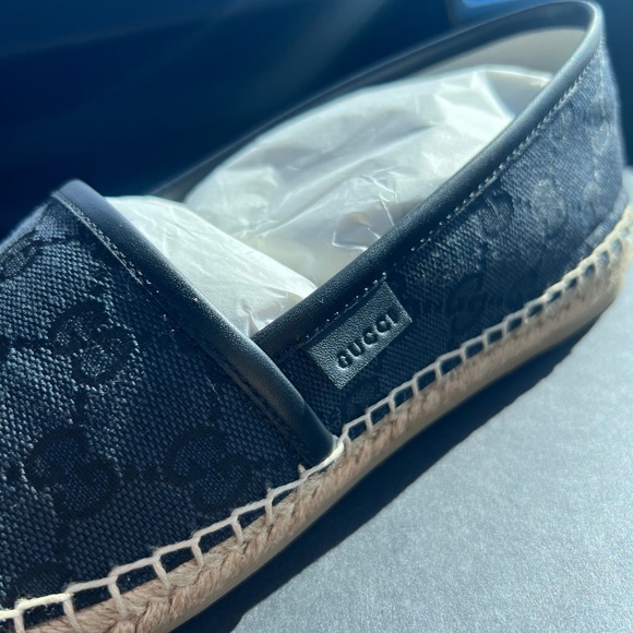 Authentic Gucci Monogram GG Espadrilles - Picture 2 of 6